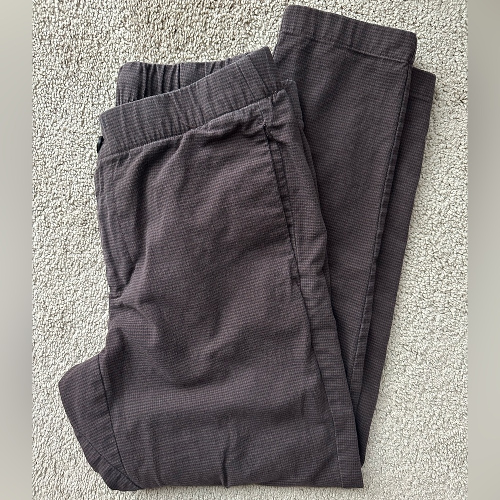 Bonobos Off Duty Pant Small Short Brown Houndstooth